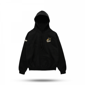 Sweat Capuche noir - RCHC Les Cormorans