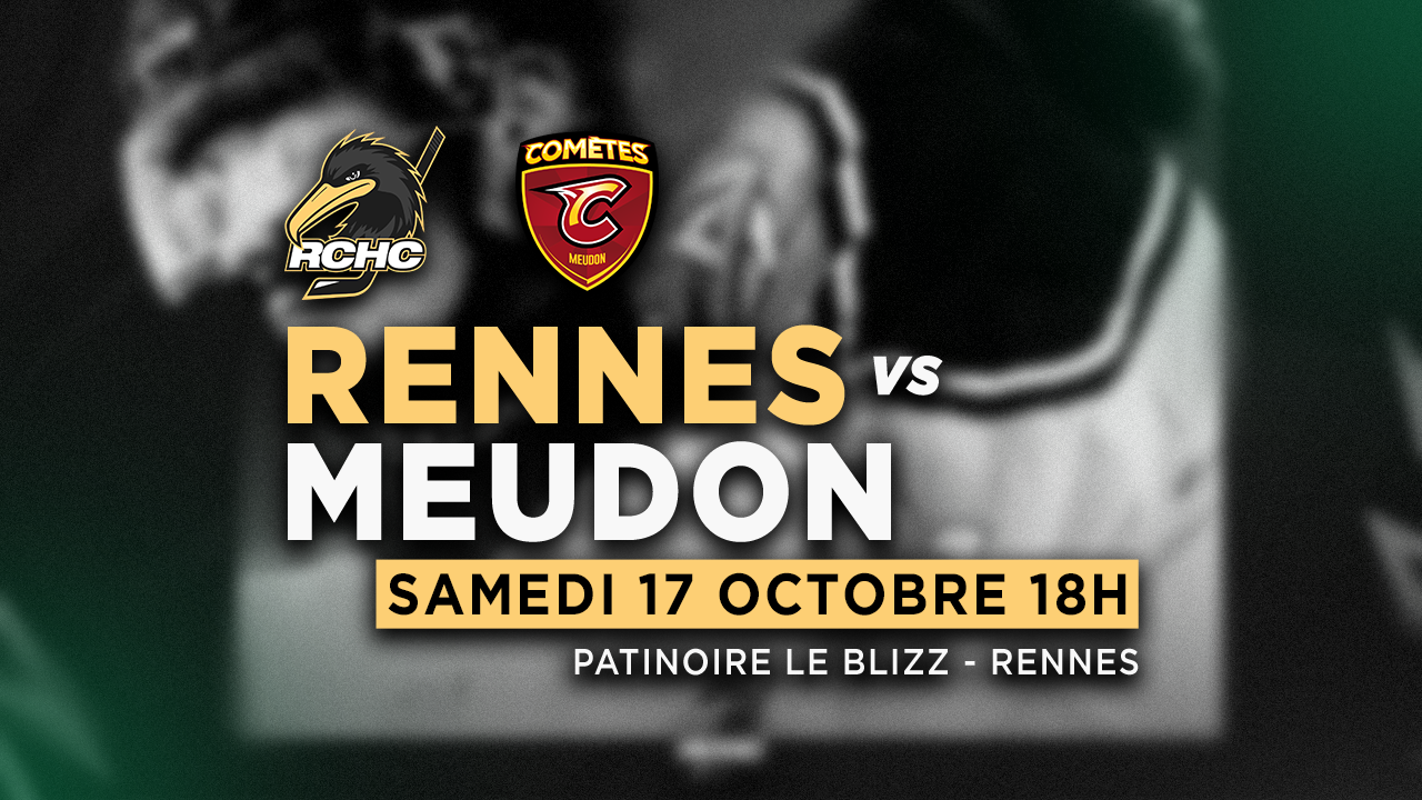 D3 – Les Cormorans de Rennes VS Les Comètes de Meudon 🏒