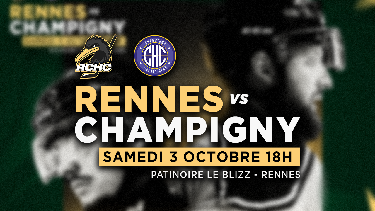 D3 – Les Cormorans de Rennes VS Champigny 🏒